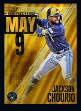 CARTÃO DIGITAL COLORIDO 2025 PACOTE GRÁTIS SEXTA-FEIRA OURO JACKSON CHOURIO MAIO 9 CERVEJEIROS Topps comprar usado  Enviando para Brazil