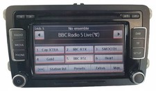 VW PASSAT B7 Golf 6 Tiguan Touran Bildschirm Radio CD MP3 SD DAB CODE na sprzedaż  PL