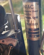 Velo solex typenschild gebraucht kaufen  Gotha