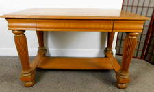 Antique library table for sale  Burns