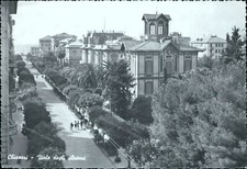 Cp477 cartolina chiavari usato  Tramonti