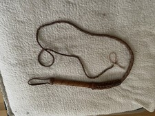 Vintage leather whip for sale Vintage leather whip for sale  PRESTON