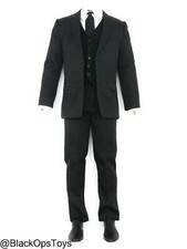 Terno de brinquedo assassino escala 1/6 - corpo terno preto baseado em macho com suporte comprar usado  Enviando para Brazil