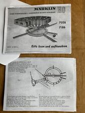 Märklin 7028 lokschuppen gebraucht kaufen  Bechhofen, Martinshöhe, Wiesbach