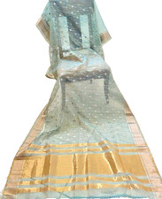 blue fabric sheer saree gold for sale blue fabric sheer saree gold for sale Allen