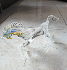 Scultura vetro cavallo usato  Baranzate