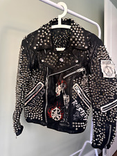 Mens black leather for sale  HEYWOOD
