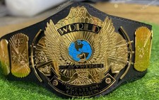 Usado, Nova réplica de cinturão de campeonato de águia alada banhado a ouro título adulto 2mm comprar usado  Enviando para Brazil
