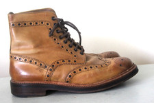 Grenson brogue boots for sale  LONDON