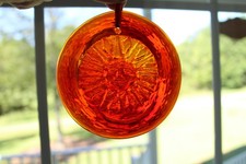Glass suncatcher smiling for sale  Somerset