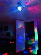 Led disco rotating for sale  BENFLEET