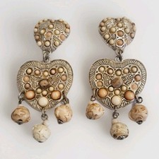 Vintage boucles oreilles d'occasion  Béthune