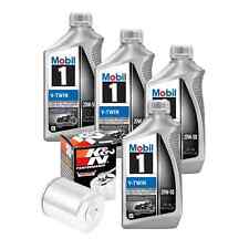 Kit de troca de óleo K&N / Mobil 1 20W50, 4 quartos compatível com Harley Davidson 103-96 CI comprar usado  Enviando para Brazil