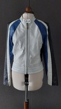 Hallhuber lederjacke bikerstil gebraucht kaufen  Bremen