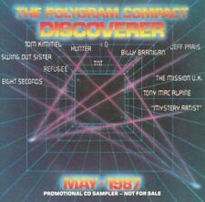 The PolyGram Compact Discoverer May 1987 PROMO MUSIC AUDIO CD Tom Kimmel 15trk  comprar usado  Enviando para Brazil