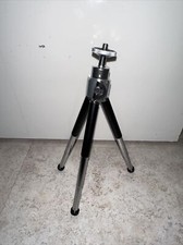 Trípode ajustable de acero y negro soporte pequeño soporte para cámara portátil segunda mano  Embacar hacia Mexico