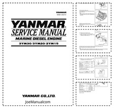 Yanmar 3YM30 3YM20 2YM15 Instrukcja serwisowa silnika PDF na sprzedaż  PL