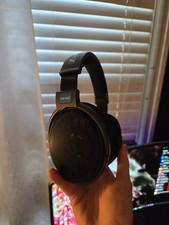 Fones de ouvido traseiros abertos Sennheiser HD 600 com fio audiófilo sobre orelha hifi comprar usado  Enviando para Brazil