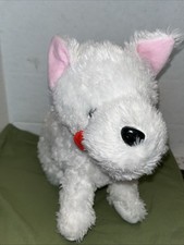 West Highland White Terrier com Bandana Vermelha Pelúcia Recheada Westie Filhote de Cachorro Pelúcia comprar usado West Highland White Terrier com Bandana Vermelha Pelúcia Recheada Westie Filhote de Cachorro Pelúcia comprar usado  Enviando para Brazil