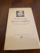 Pléiade nicolas gogol d'occasion  France