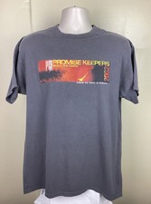 Camiseta Promise Keepers 2002 Vintage Cinza L Y2K Evangélica Christian Storm The Gate comprar usado  Enviando para Brazil