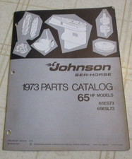 1973 johnson 65es73 for sale  Goodman