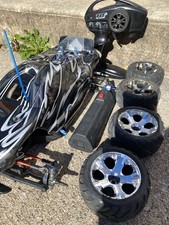 Traxxas Jato 3.3 RTR atualizado funciona muito alumínio nitro carro de controle remoto limpo comprar usado  Enviando para Brazil