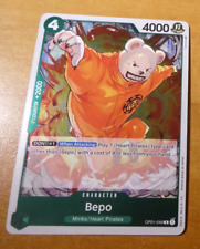 ONE PIECE ENGLISH CARD RARE HOLO GAME CARTE BEPO OP01-049 ANGLAIS EN MINT comprar usado  Enviando para Brazil