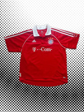 Używany, Czerwona Koszulka z kołnierzem Adidas Bayern Monachium 05'  na sprzedaż Używany, Czerwona Koszulka z kołnierzem Adidas Bayern Monachium 05'  na sprzedaż  PL