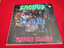 Exodus Fabulous Disaster Combat Records w/Inner Sleeve & Combat Merch Sheet comprar usado  Enviando para Brazil