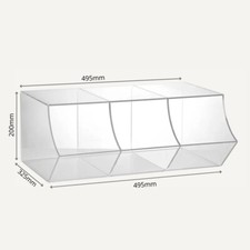 Acrylic stackable display for sale  BURY