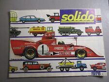 Catalogue solido 1976 d'occasion  Quimper