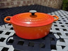Creuset orange cast for sale  GRAVESEND