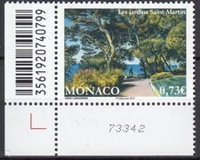 Usado, Mônaco.2017. St MARTIN GARDENS.1 ST.MNH comprar usado  Enviando para Brazil