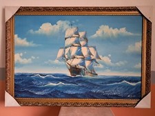 Quadro veliero dipinto usato  Palermo