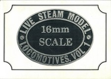 16mm scale live for sale  ARDROSSAN