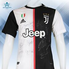 Camiseta firmada por el equipo Juventus 2019/20 (raya rosa) con certificado de autenticidad segunda mano  Embacar hacia Argentina