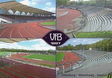 Stadionpostkarte ldenburg mars gebraucht kaufen  Deutschland