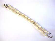 Armband perlen weißgold gebraucht kaufen  Steinach