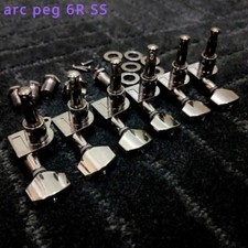 CONJUNTO-6R SS/GD/BK sintonizadores pinos de ajuste chaves cabeças de máquina para guitarra elétrica Fender comprar usado  Enviando para Brazil