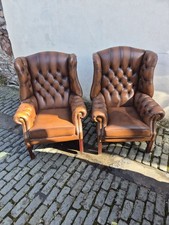 Pair leather georgian for sale  PLYMOUTH