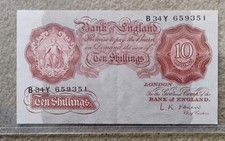 1955 ten shilling for sale  HERNE BAY