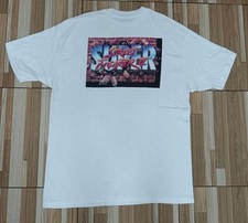 Camisa rara vintage Street Fighter 2 década de 1990 Capcom Super Nintendo videogame GG comprar usado  Enviando para Brazil