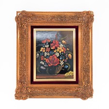 Vintage floral oil for sale  Milwaukee