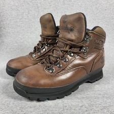 Botas de tornozelo vintage Timberland 95311 couro marrom trilha com cadarço tamanho 7.5 comprar usado  Enviando para Brazil