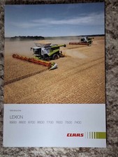 Claas Lexion 8000 7000 Broszura Ciągnik Ciągnik na sprzedaż  Wysyłka do Poland