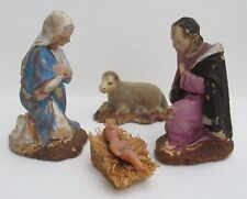 Ancient crib santons d'occasion  Expédié en Belgium
