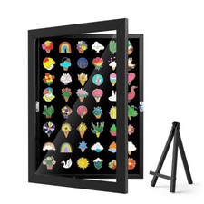 Pin de esmalte à prova de poeira 13x9,5 polegadas vitrine caixa de sombra para crachá de broche de joias, usado comprar usado  Enviando para Brazil