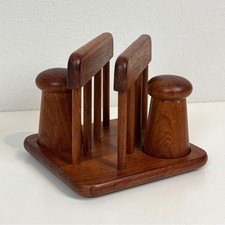 Vtg teak napkin for sale  Saint Augustine