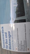 Sonnenvordach bus wohnwagen gebraucht kaufen  Weßling